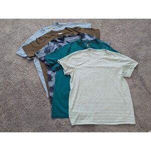 Lot of 5 Bonobos Solaris Columbia‎ Polo Ralph Lauren T-Shirts Mens XL Slim Fit